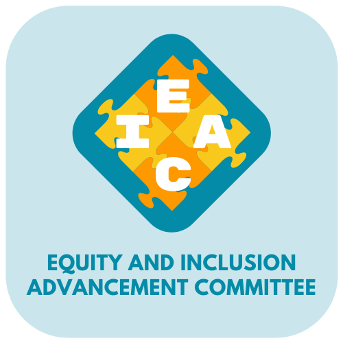 EIAC logo that includes Equity and Inclusion Advancement Committee text