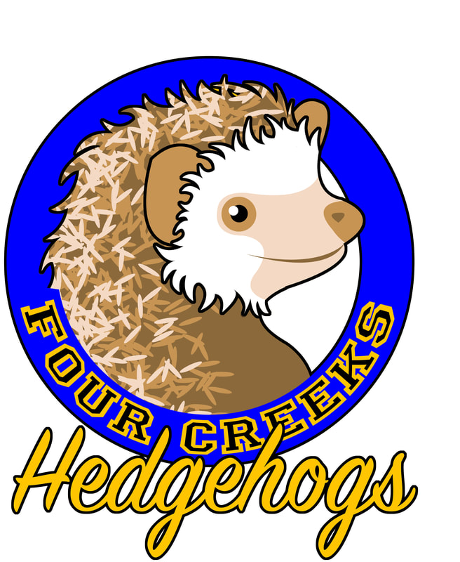 Four Creeks Hedgehogs Logo