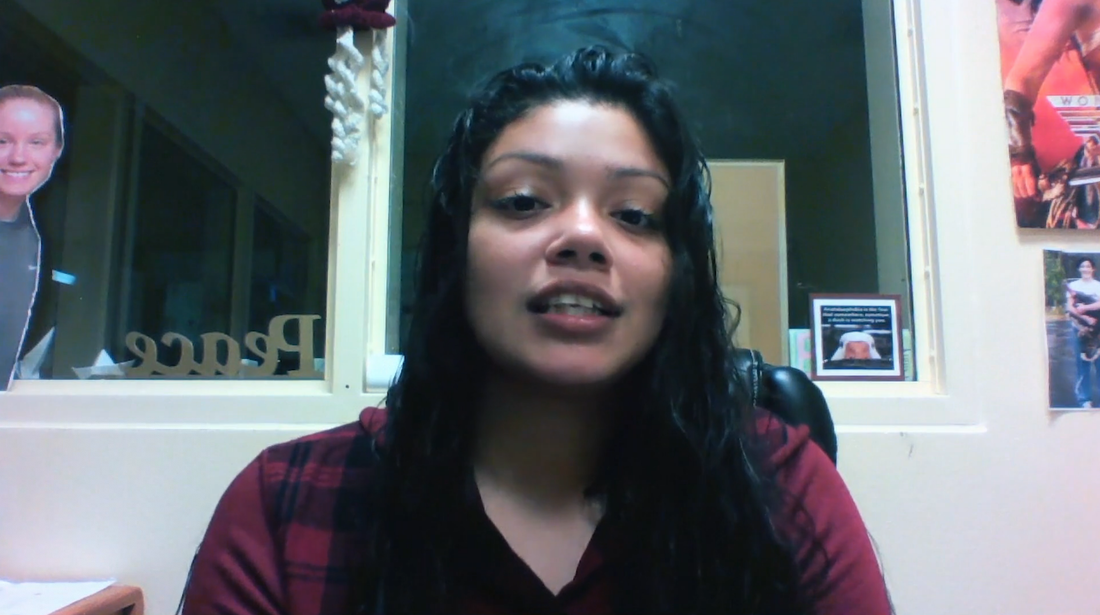 Still from video of Josefina