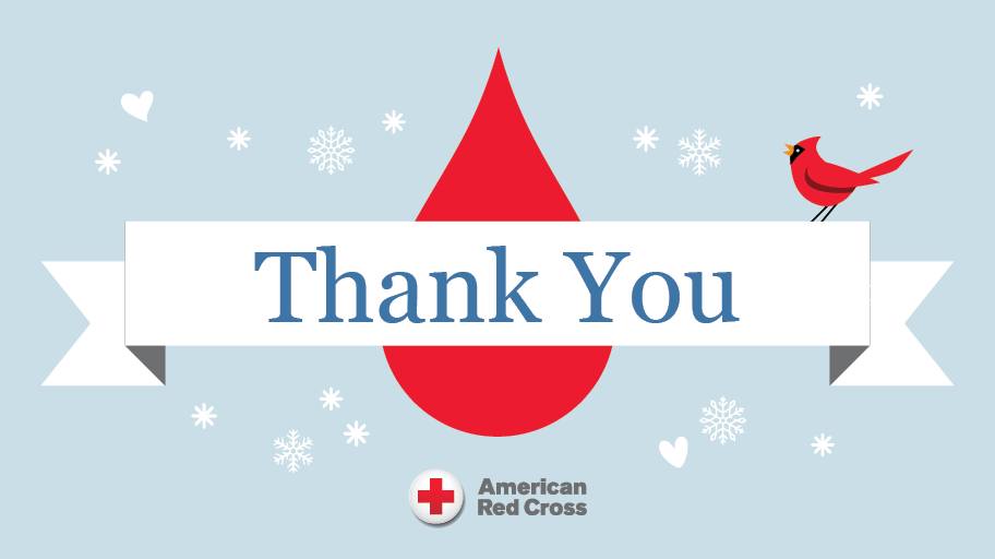 American Red Cross Thank You illustration